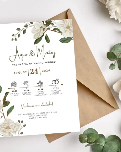 poročno vabilo